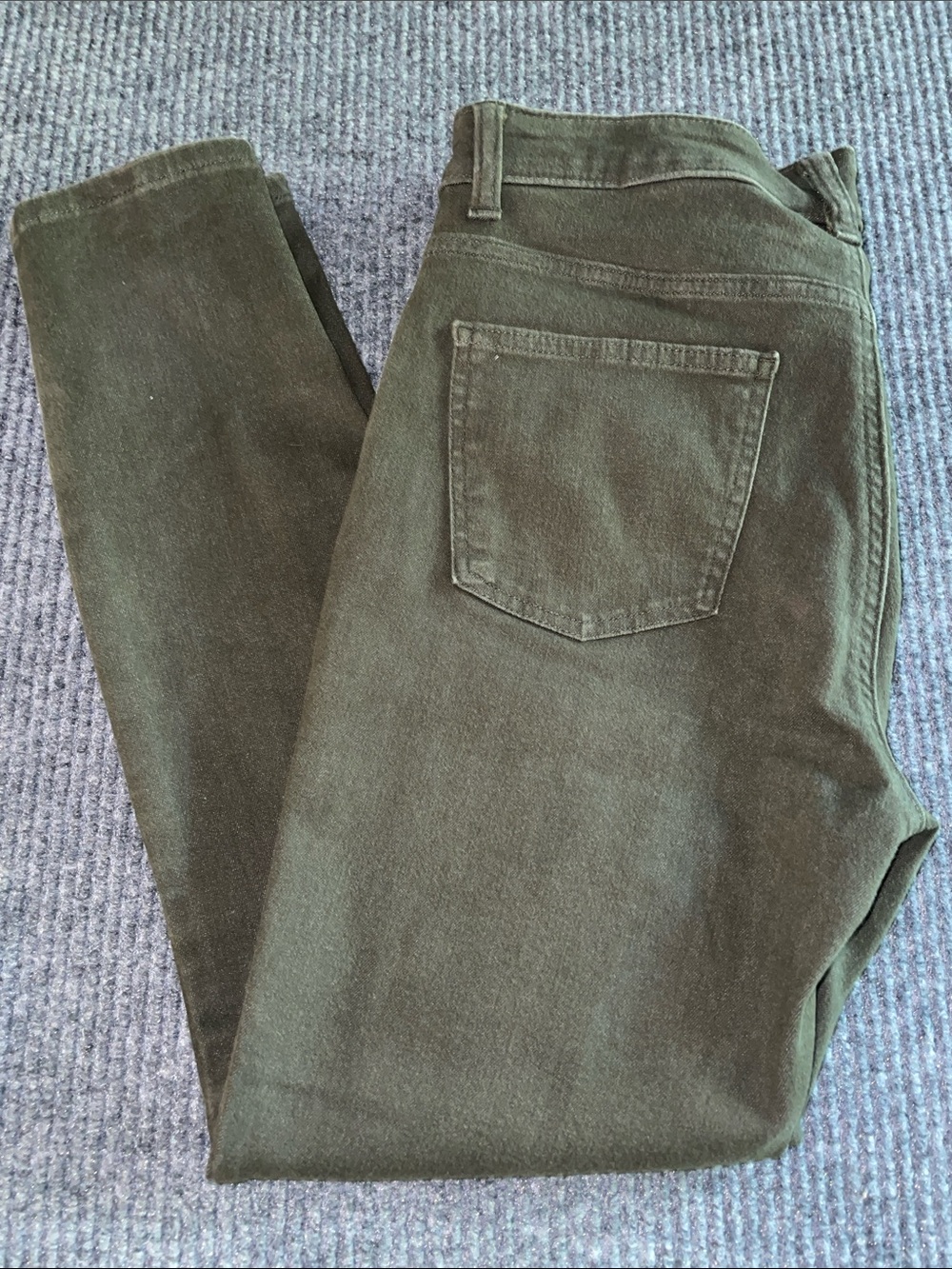 Talbots Simply Flattering Olive Jeggings 8P Petite Stretch Skinny Jeans